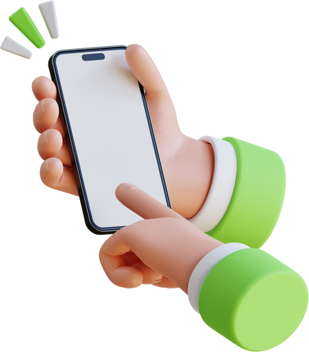 3D Mobile phone with touch